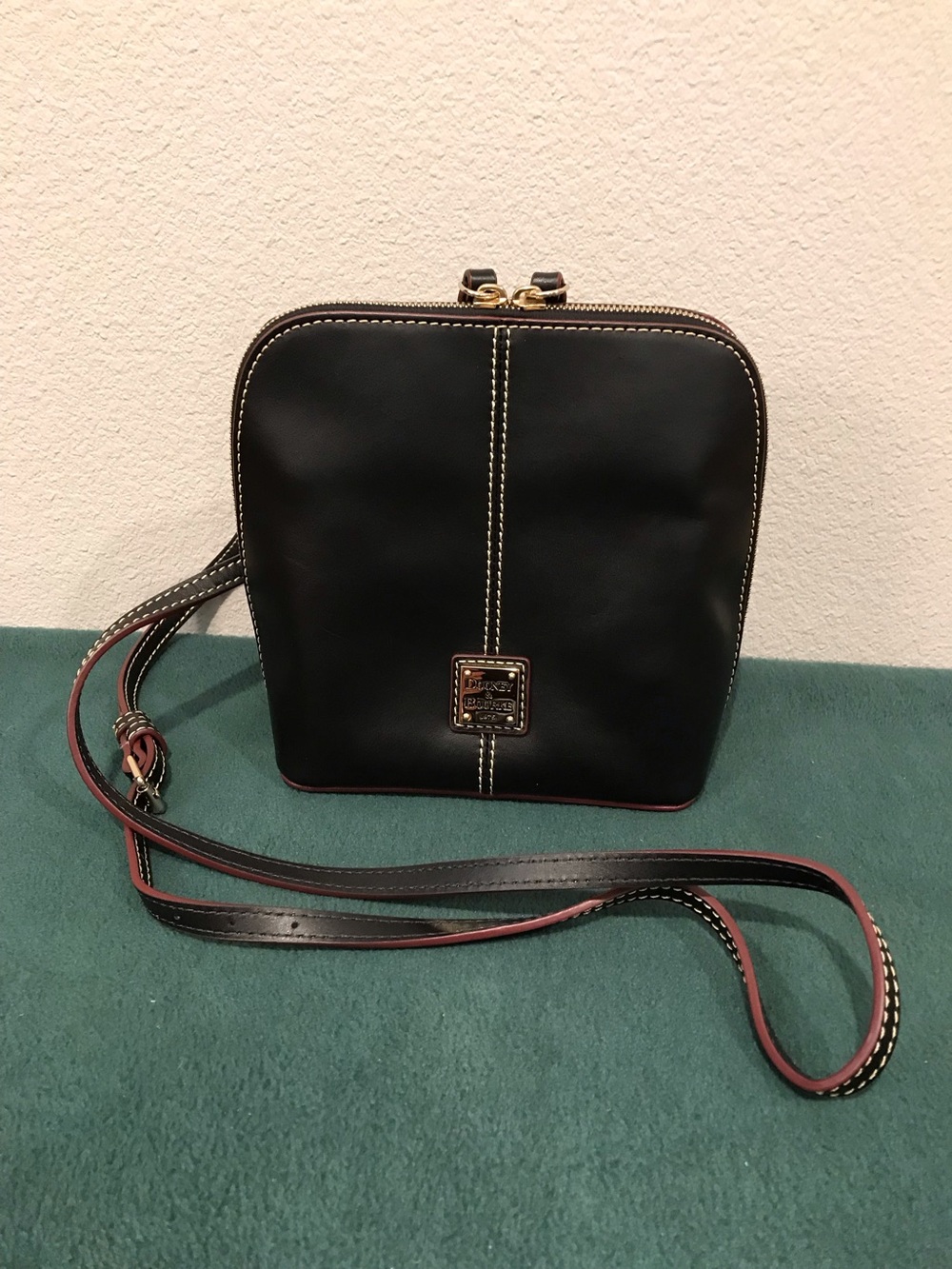 Dooney & Bourke Trixie Black Leather Crossbody